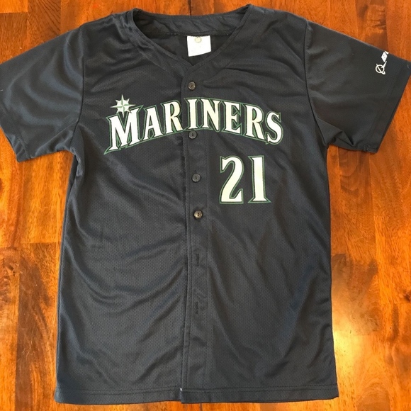 Youth Seattle Mariners Brand Baseball Jersey #21 - Picture 1 of 3